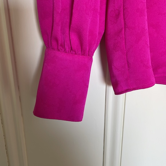 Kate Spade Solid Jacquard Top - Picture 4 of 11